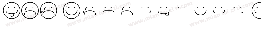 WLM Smileyface Desm字体转换